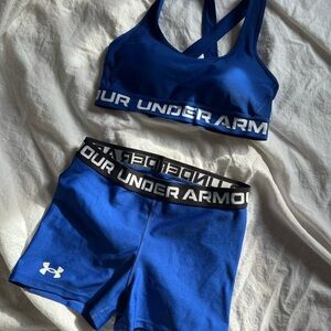 Under Armour Vibrant Blue Athletic Set